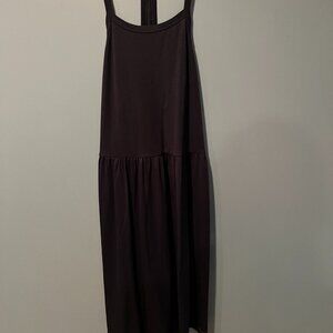 Vero Moda Navy Blue Racerback Ribbed Dress Size S